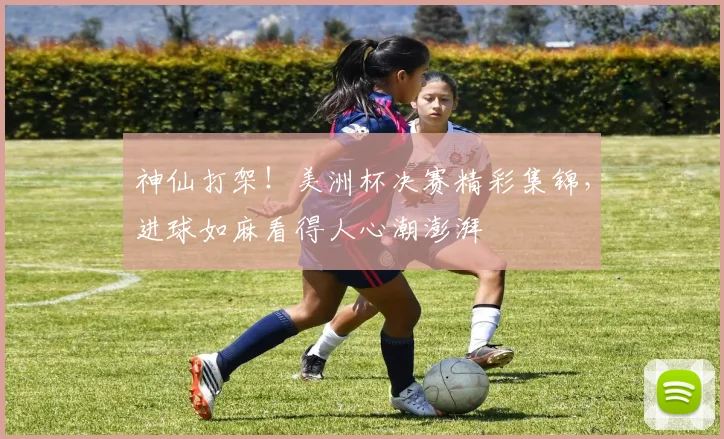 神仙打架！美洲杯决赛精彩集锦，进球如麻看得人心潮澎湃
